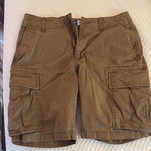 Men's Brown Cargo Shorts